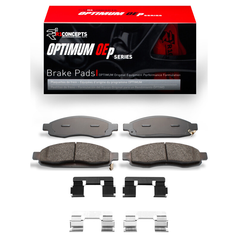 Infiniti QX56 Brake Pads - Front - R1 Concepts - Optimum OE - `04-`07
